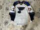 Wannstrom Game Used Worn Traverse City St Louis Blues White Jersey