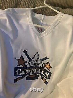 Washington Capitals game worn used jersey Jeff HALPERN Tampa Bay Lightning Coach
